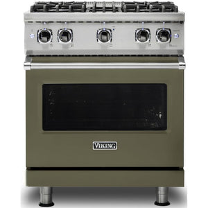 Viking 30-inch Freestanding Gas Range with VariSimmer™ VGR530-4BMALP IMAGE 1