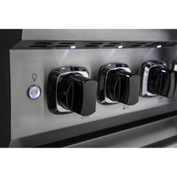 Viking 36-inch Freestanding Gas Range with GourmetGlo™ VGR536-6BNS IMAGE 3