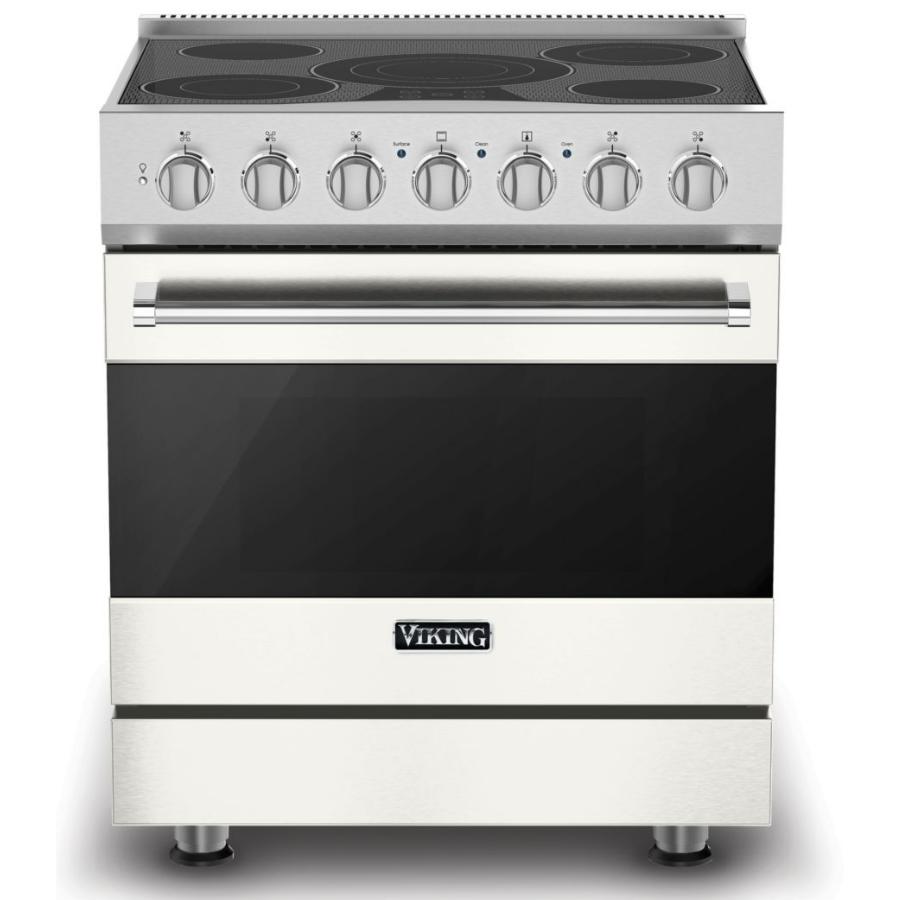 Viking 30-inch Freestanding Electric Range with Vari-Speed Dual Flow™ Convection CRVER3301-5BPW IMAGE 1