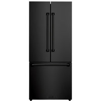 Thor Kitchen 30-inch, 17.7 cu. ft. Counter-Depth French 3-Door Refrigerator with Ice Maker RF3017FFD00 IMAGE 1
