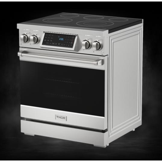 Thor Kitchen 30-inch Freestanding Electric Range with Tilt Panel RSE30 IMAGE 3