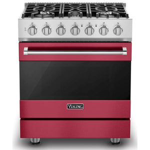 Viking 30-inch Freestanding Dual-Fuel Range with Vari-Speed Dual Flow™ Convection CRVDR3302-5BVA IMAGE 1