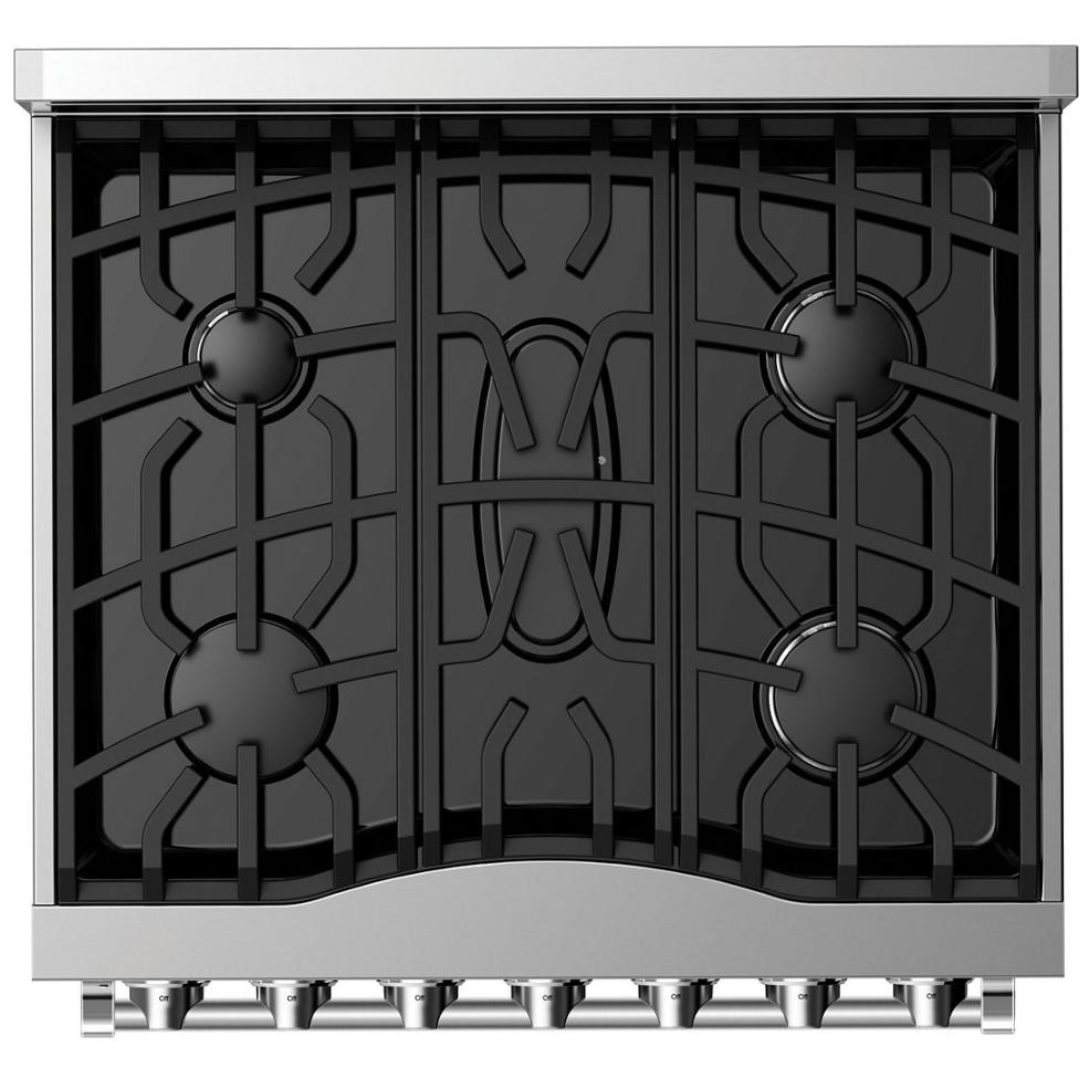 Viking 30-inch Freestanding Dual-Fuel Range with Vari-Speed Dual Flow™ Convection CRVDR3302-5BVA IMAGE 2