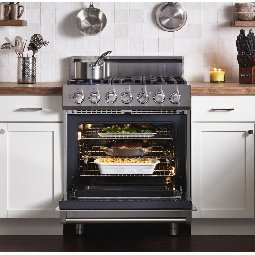 Viking 30-inch Freestanding Dual-Fuel Range with Vari-Speed Dual Flow™ Convection CRVDR3302-5BVA IMAGE 9