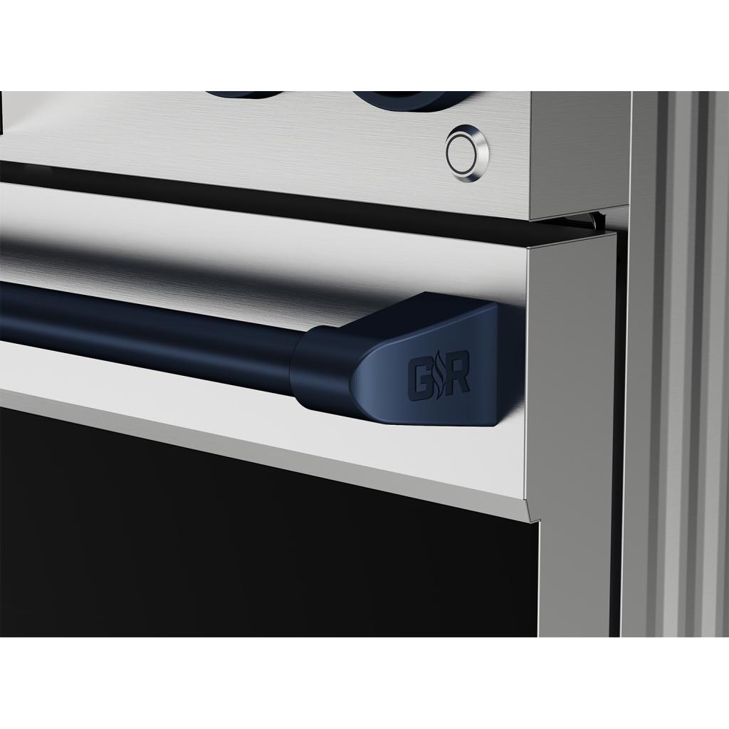 Thor Kitchen 36-inch Freestanding Gas Range with Tilt Panel RSG36-BLU IMAGE 3
