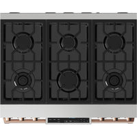 Thor Kitchen 36-inch Freestanding Gas Range with Tilt Panel RSG36-RSG IMAGE 3