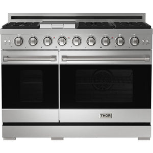 Thor Kitchen 48-inch Freestanding Gas Range with Convection Technology RSG48E IMAGE 1