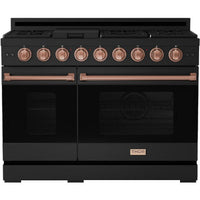 Thor Kitchen 48-inch Freestanding Gas Range with Convection Technology RSG48EB-RSG IMAGE 1