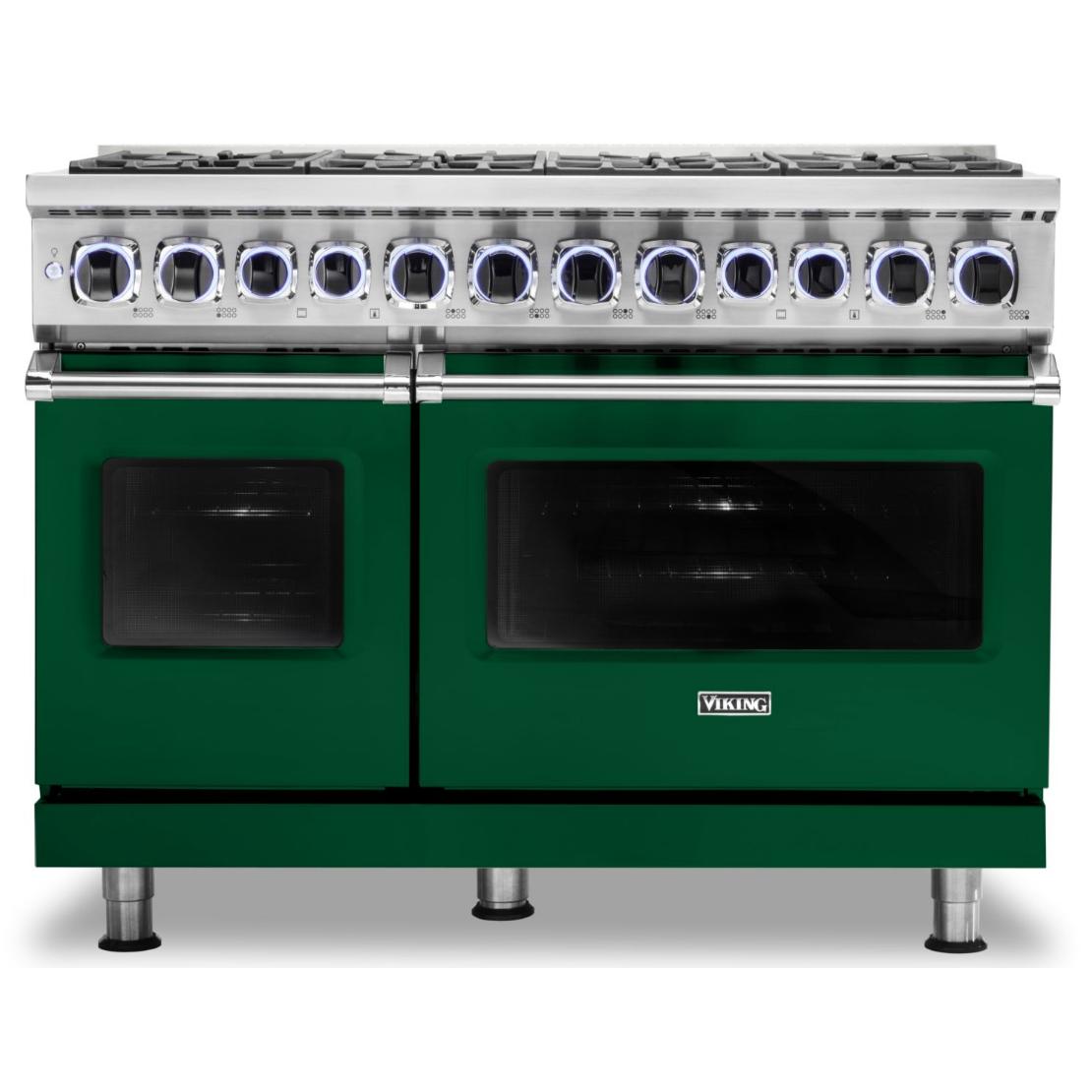 Viking 48-inch Freestanding Dual-Fuel Range with Elevation™ Burners CVDR7482-8BIV IMAGE 1