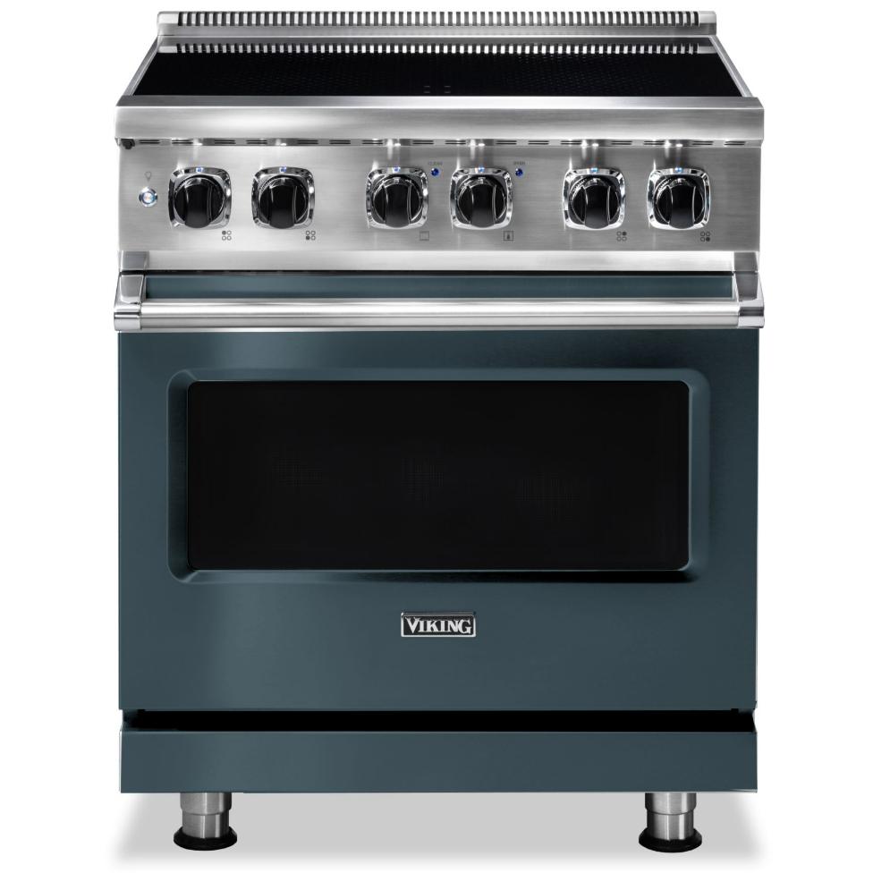 Viking 30-inch 5 Series Induction Range CVIR5302-4BSQ IMAGE 1