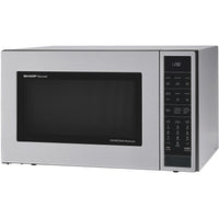Sharp 24.7-inch, 1.5 cu. ft. Countertop Microwave Oven SMC1585KS IMAGE 3