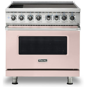Viking 36-inch Freestanding Induction Range CVIR5362-6BBH IMAGE 1