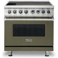 Viking 36-inch Freestanding Induction Range CVIR5362-6BMA IMAGE 1
