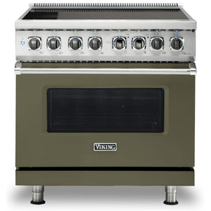 Viking 36-inch Freestanding Induction Range CVIR5362-6BMA IMAGE 1