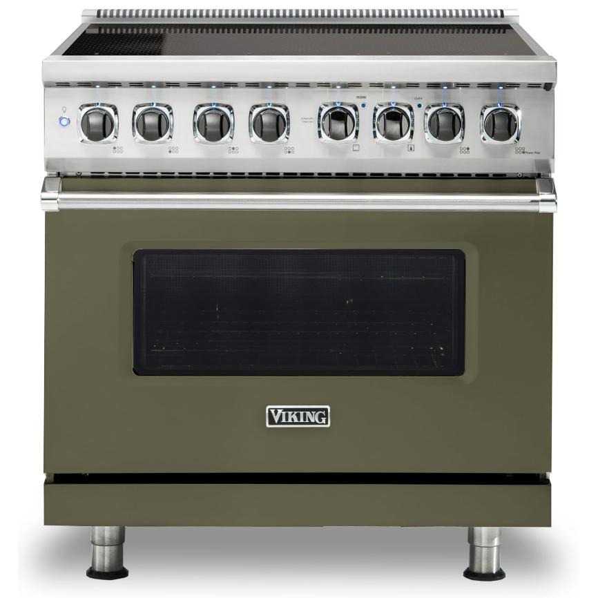 Viking 36-inch Freestanding Induction Range CVIR5362-6BMA IMAGE 1