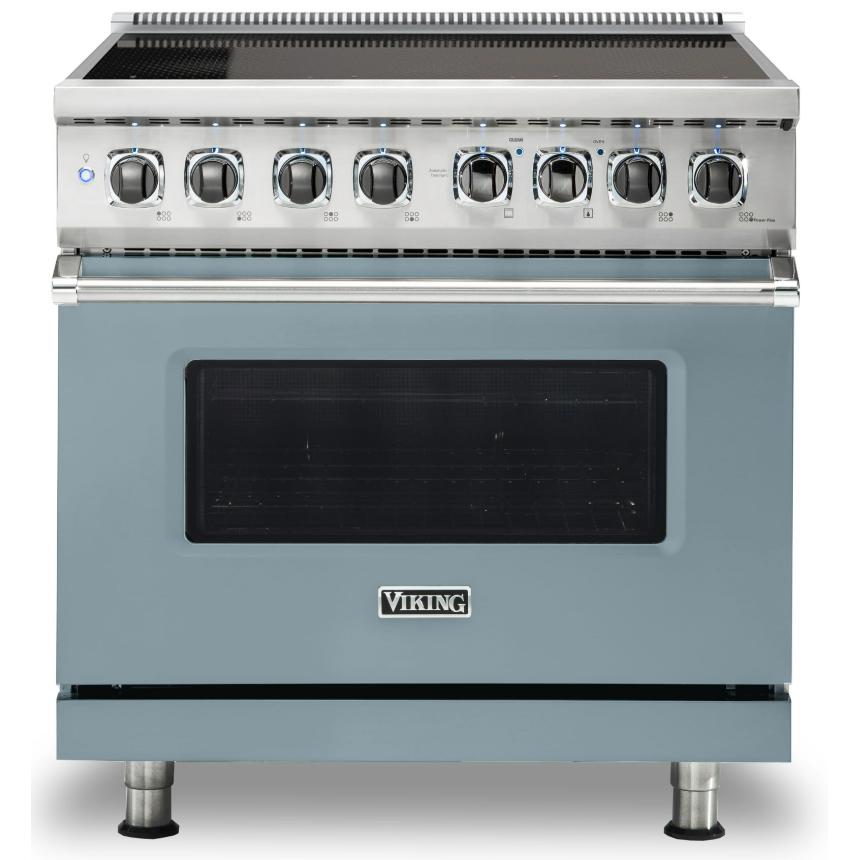 Viking 36-inch Freestanding Induction Range CVIR5362-6BNS IMAGE 1