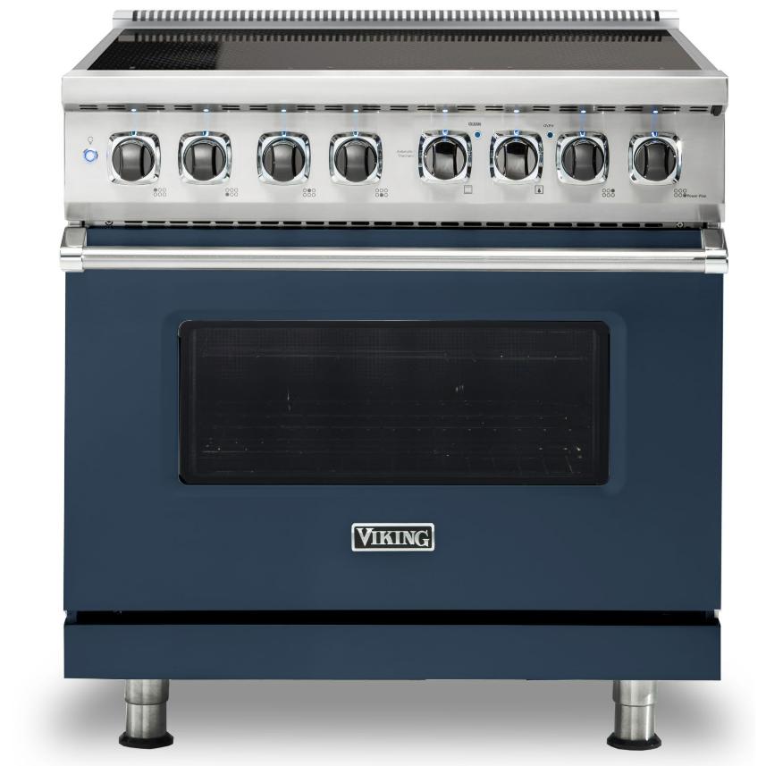 Viking 36-inch Freestanding Induction Range CVIR5362-6BSB IMAGE 1