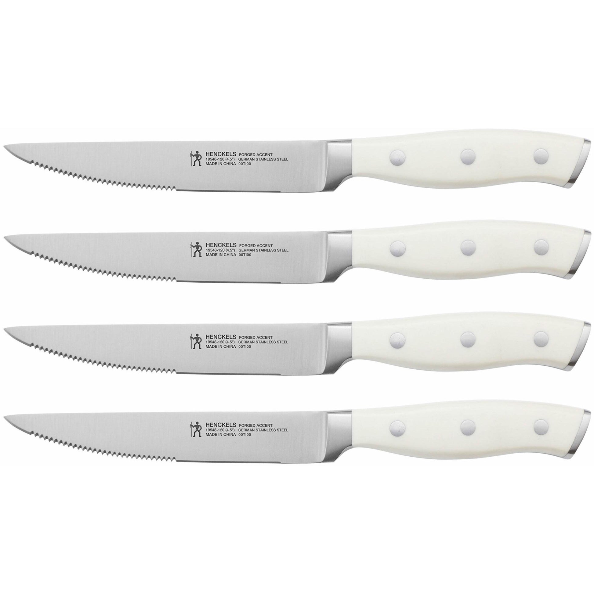 Henckels Forged Accent 4-Piece Steak Knife Set 1011266 IMAGE 1