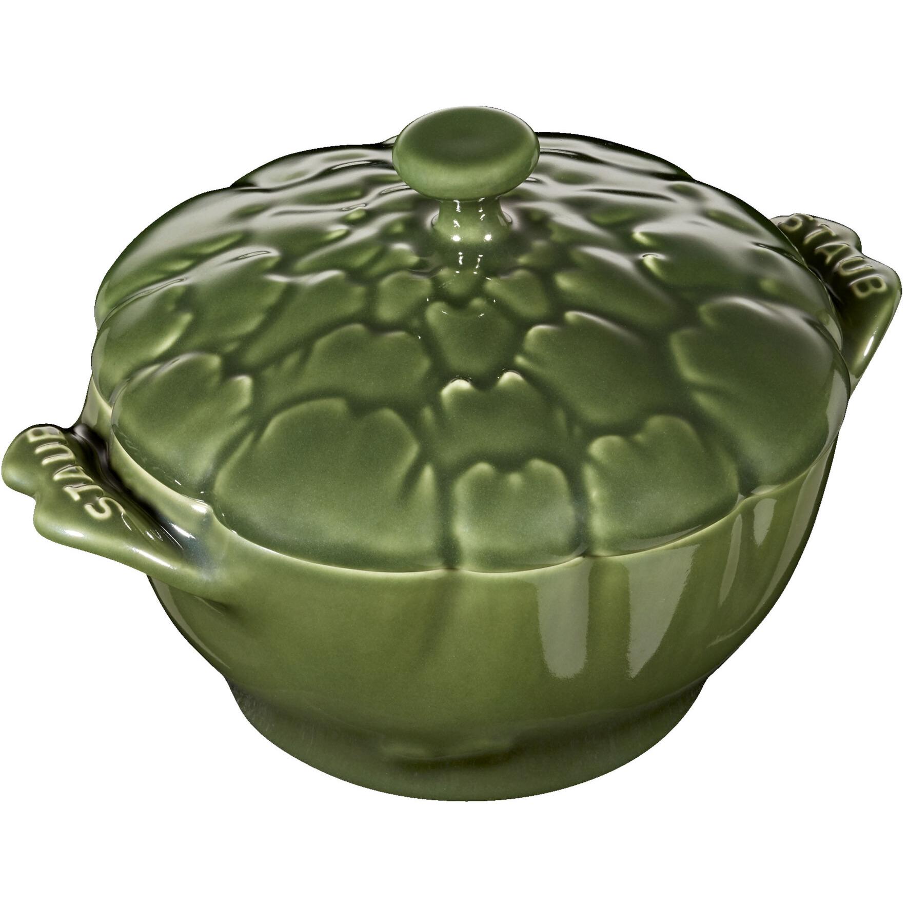Staub 450 ml Ceramic Artichoke Cocotte 1003214 IMAGE 1