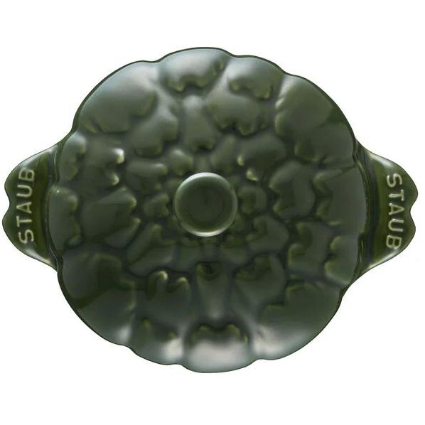 Staub 450 ml Ceramic Artichoke Cocotte 1003214 IMAGE 2