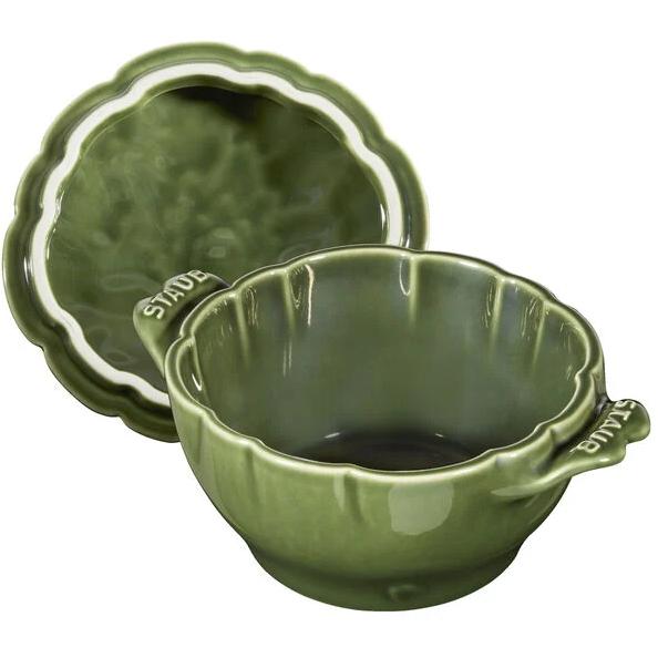 Staub 450 ml Ceramic Artichoke Cocotte 1003214 IMAGE 6