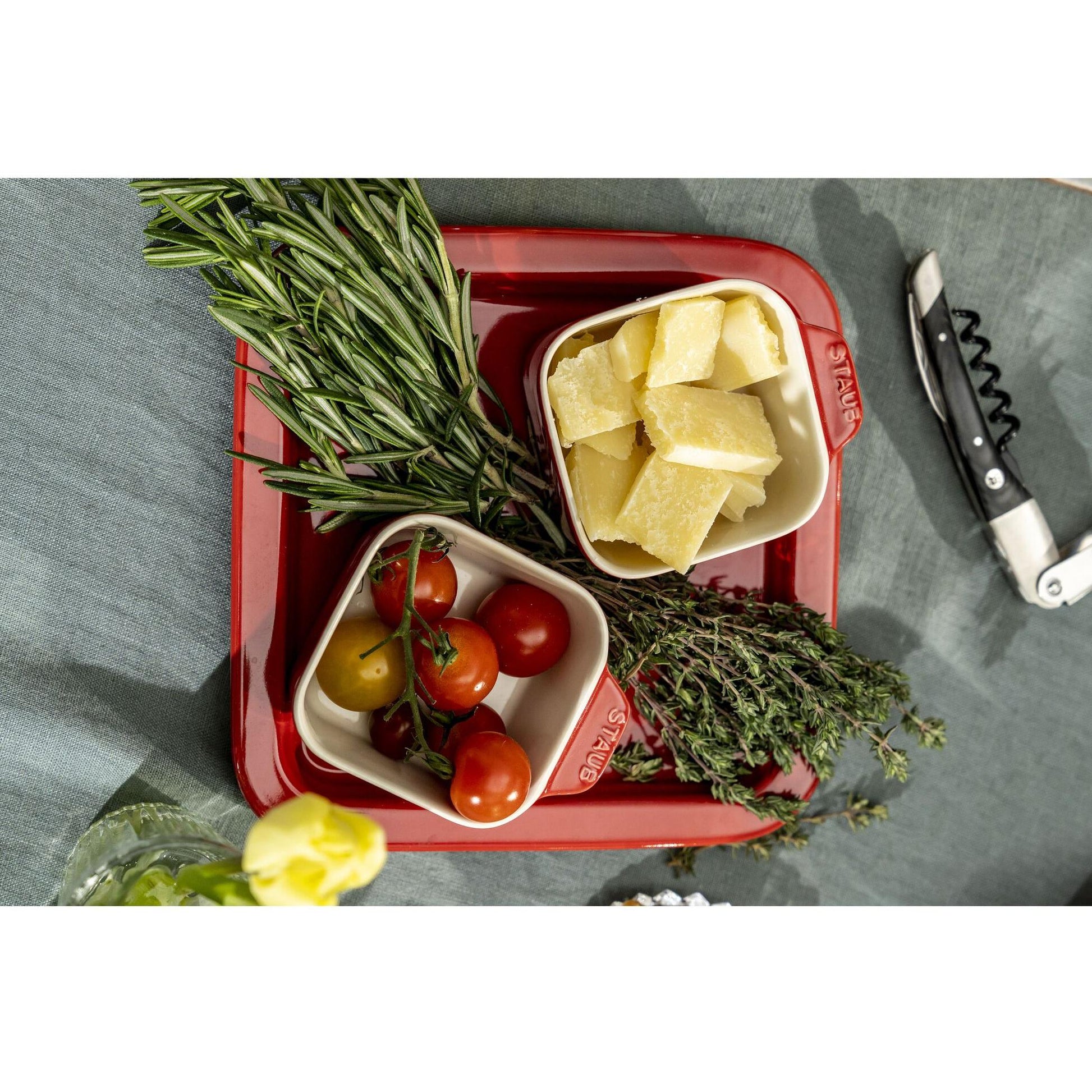Staub 5-Piece Ceramic Appetiser Set 1004575 IMAGE 2