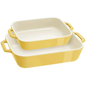 Staub 2-Piece Rectangular Baking Dish Set 1029-556 IMAGE 1