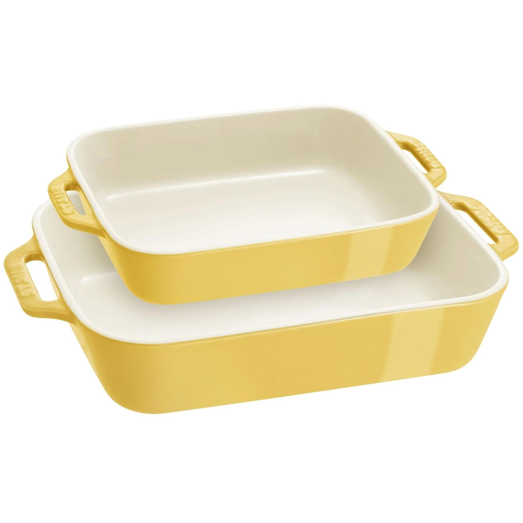 Staub 2-Piece Rectangular Baking Dish Set 1029-556 IMAGE 1