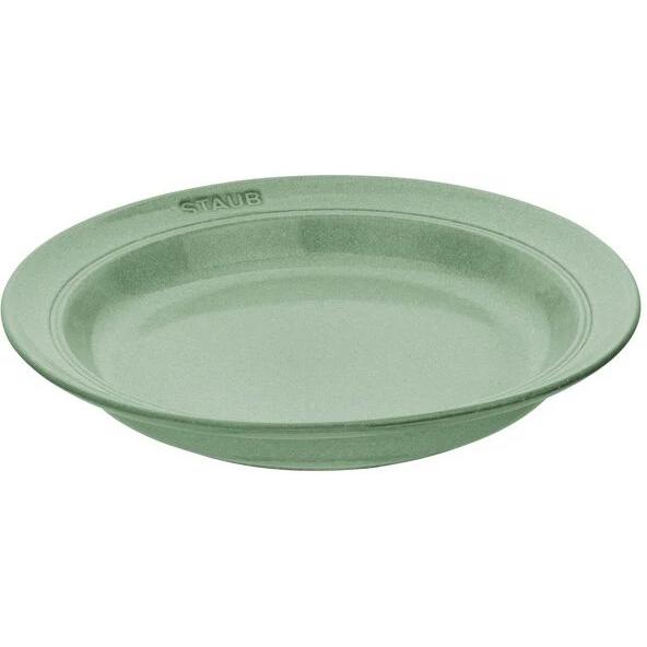 Staub Ceramic Oval Plate - 25 cm 1010461 IMAGE 1