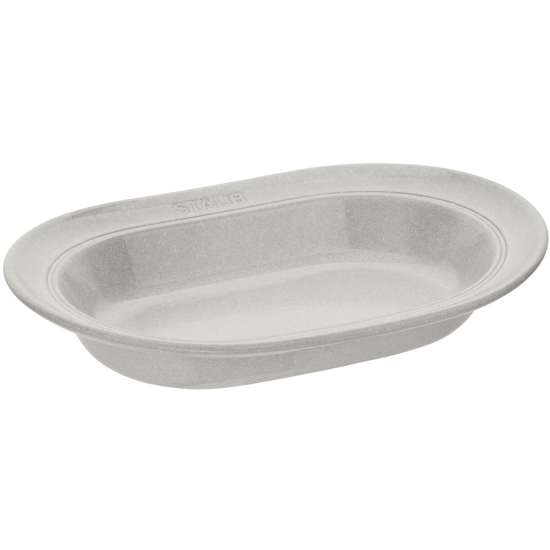 Staub Ceramic Oval Plate - 25 cm 40508-030 IMAGE 1