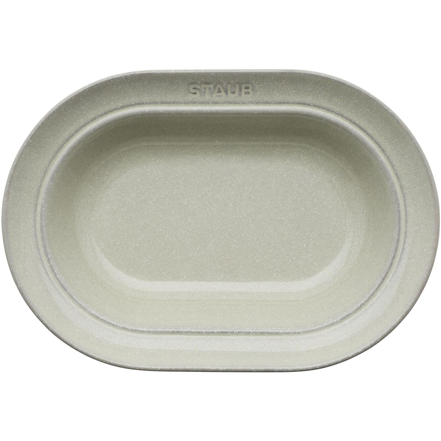 Staub Ceramic Oval Plate - 25 cm 40508-030 IMAGE 2