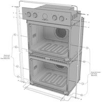 Viking 30-inch Flush Mount Kit P301FTDSS IMAGE 2
