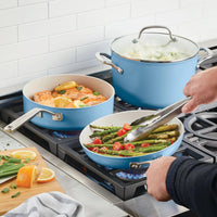 KitchenAid Hard Anodized Ceramic Cookware Set, 10-Piece 84830-T IMAGE 3