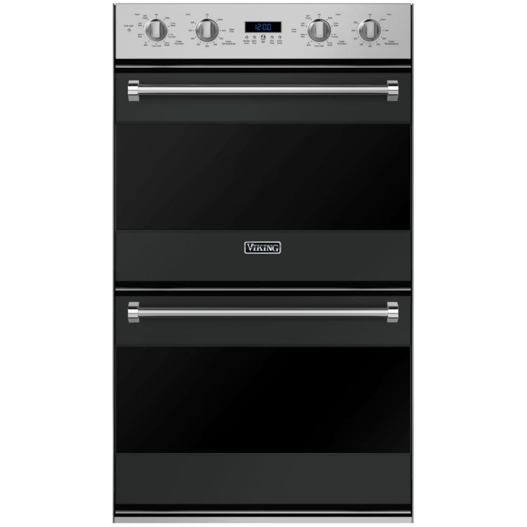 Viking 30-inch, 8.6 cu.ft. Built-in Double Wall Oven with TruConvec™ Convection Cooking RVDOE330AN IMAGE 1