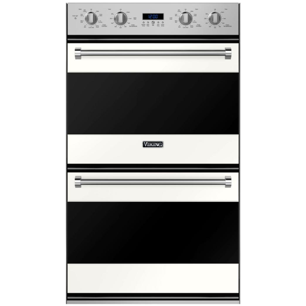 Viking 30-inch, 8.6 cu.ft. Built-in Double Wall Oven with TruConvec™ Convection Cooking RVDOE330PW IMAGE 1