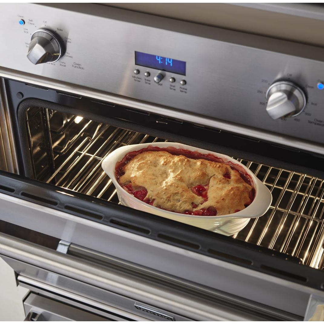 Viking 30-inch, 8.6 cu.ft. Built-in Double Wall Oven with TruConvec™ Convection Cooking RVDOE330PW IMAGE 3