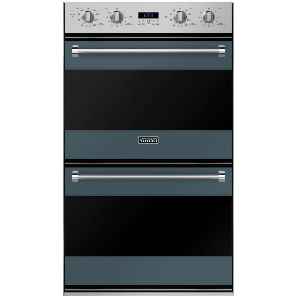 Viking 30-inch, 8.6 cu.ft. Built-in Double Wall Oven with TruConvec™ Convection Cooking RVDOE330SQ IMAGE 1