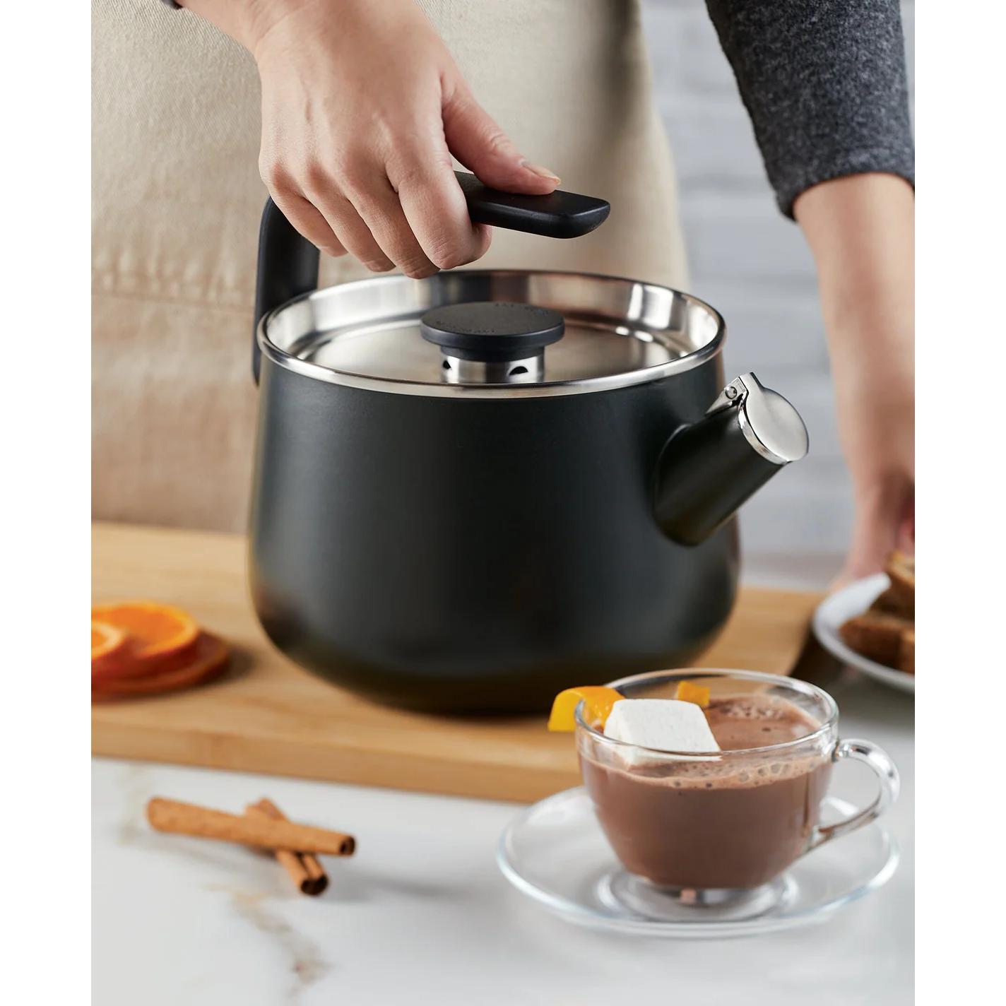 KitchenAid Enamel-On-Steel Kettle - 2Qt 48985-S IMAGE 3