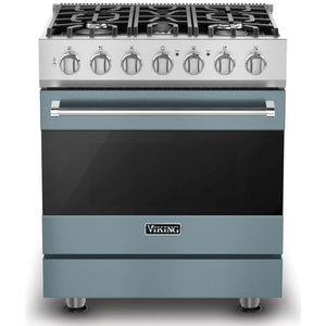 Viking 30-inch Freestanding Gas Range with ProFlow™ Convection Baffle RVGR3302-5BNS IMAGE 1
