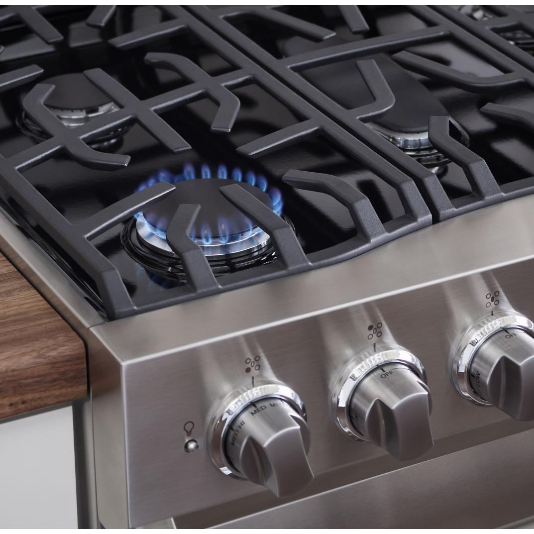 Viking 30-inch Freestanding Gas Range with ProFlow™ Convection Baffle RVGR3302-5BNS IMAGE 3