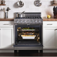 Viking 30-inch Freestanding Gas Range with ProFlow™ Convection Baffle RVGR3302-5BNS IMAGE 5