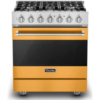Viking 30-inch Freestanding Gas Range with ProFlow™ Convection Baffle RVGR3302-5BDALP IMAGE 1