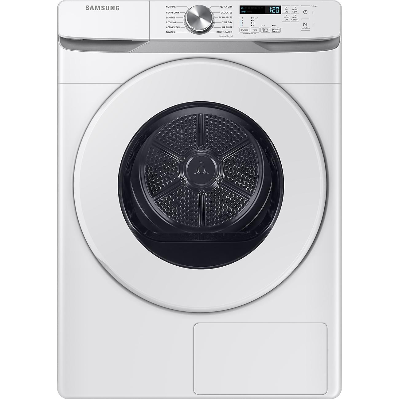 Samsung 7.5 cu. ft. Electric Dryer with Heat Pump and SmartThings DV45DG6000HWAC IMAGE 1