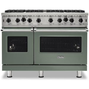 Viking 48-inch Freestanding Gas Range with Gourmet-Glo™ Gas Infrared Broiler VGIC5482-8BEU IMAGE 1