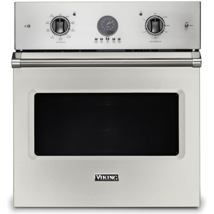 Viking 27-inch 4.1 cu.ft. Built-in Wall Single Oven with TruConvec™ Convection VSOE527PW IMAGE 1