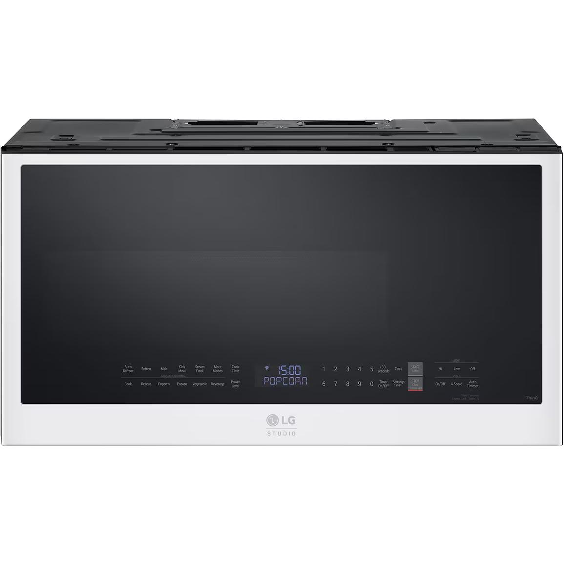 LG Studio 2.0 cu. ft. Over-the-Range Microwave Oven with ThinQ MVES2033N IMAGE 1