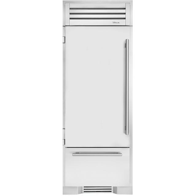 True Residential 30-inch, 17.7 cu. ft. Built-in Bottom Freezer Refrigerator with Ice Maker TR-30RBF-L-SS-A IMAGE 1