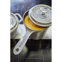 Staub Cast Iron Round Sauce Pan - 1.25L 1004177 IMAGE 2