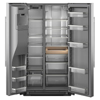 KitchenAid 36-inch, 21 cu. ft. Counter-Depth, Side-by-Side Refrigerator with Ice and Water Dispenser KRSC536RPS IMAGE 2