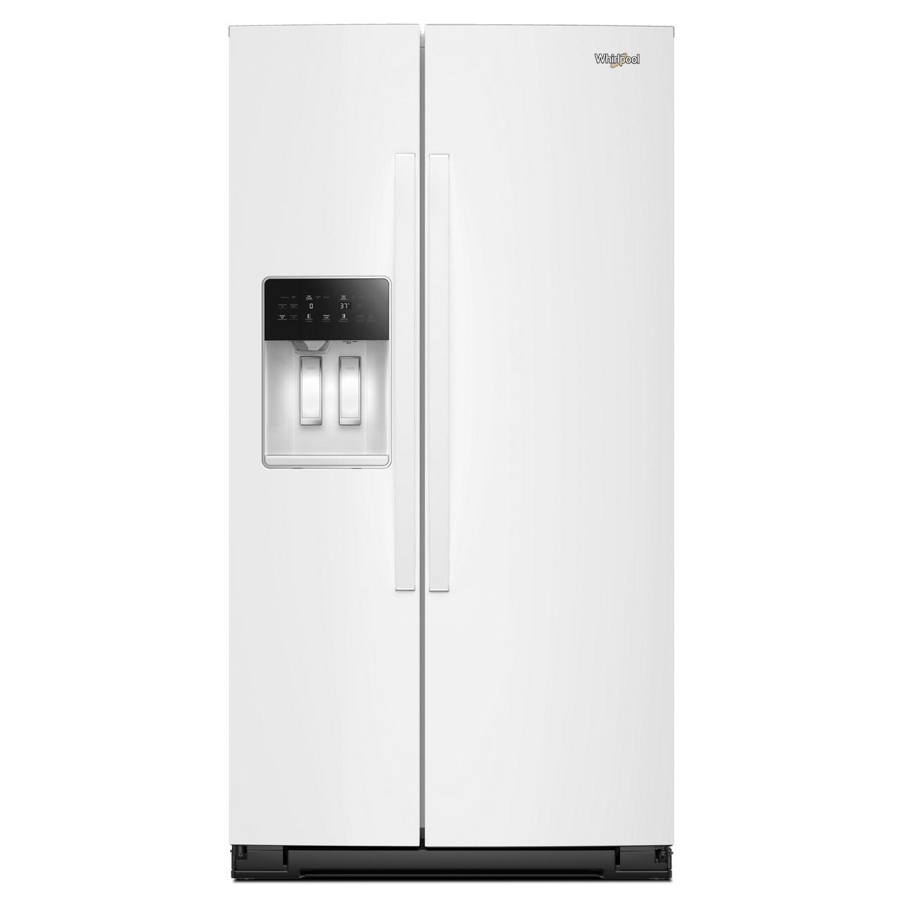 Whirlpool 36-inch, 21 cu. ft. Side-by-Side Refrigerator with Water and Ice Dispenser WRSC5536RW IMAGE 1